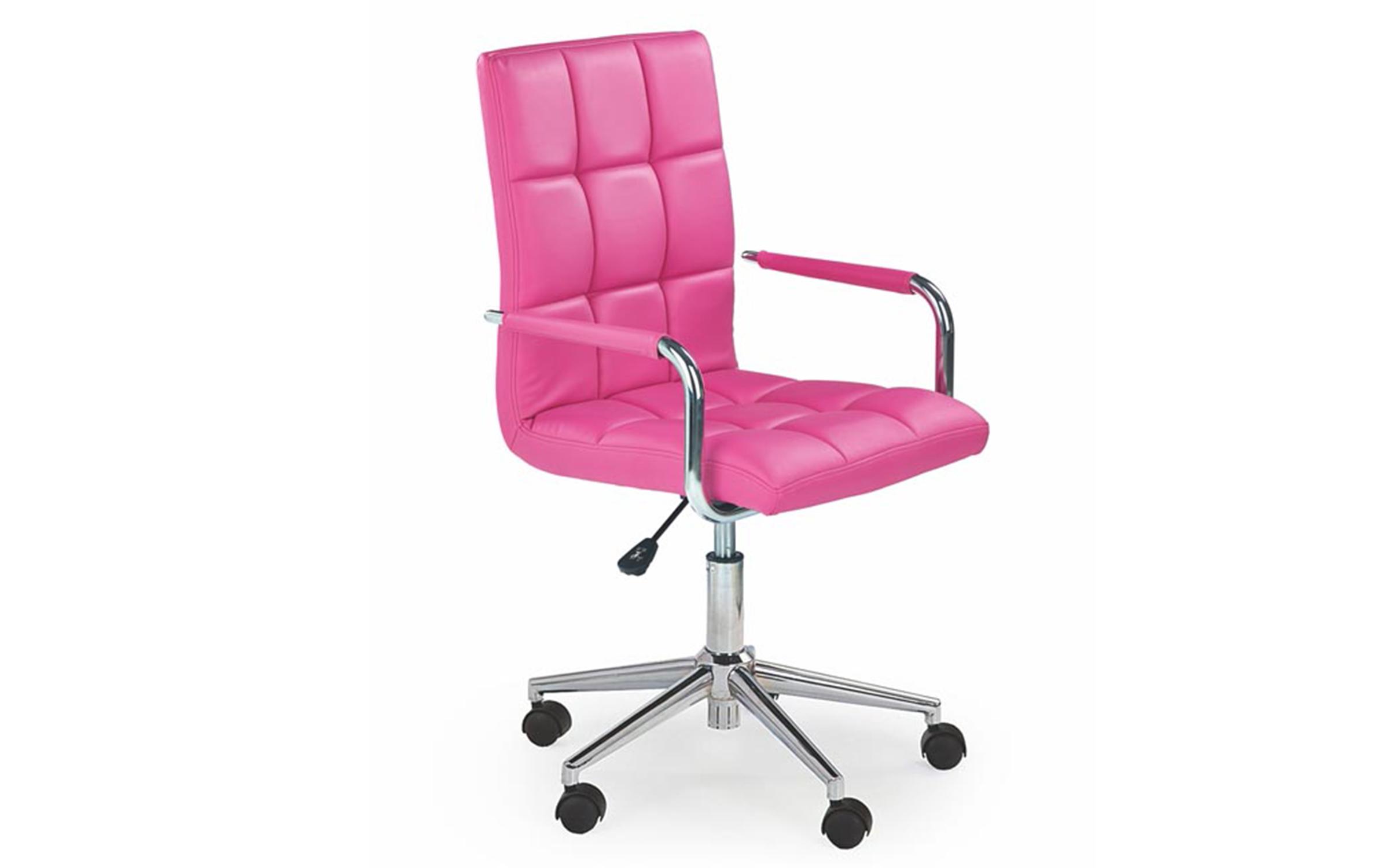 Scaun de birou Gonzo, roz  1